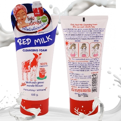 Picture of Civic Red Milk Cleansing Foam Face Wash - Face Wash - Face Wash
