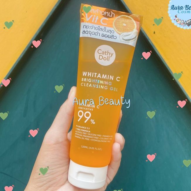 Picture of CATHY DOLL WHITAMIN C BRIGHTENING CLEANSING GEL 120ML