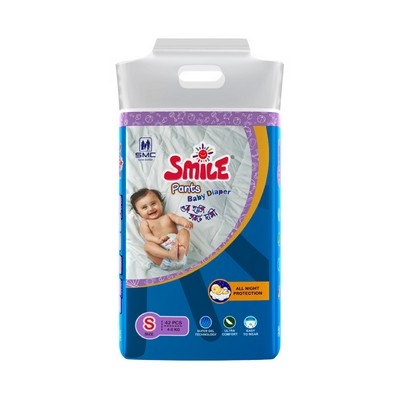 Picture of Smile Pants Diaper Small-S (4-8kg) 42 pcs