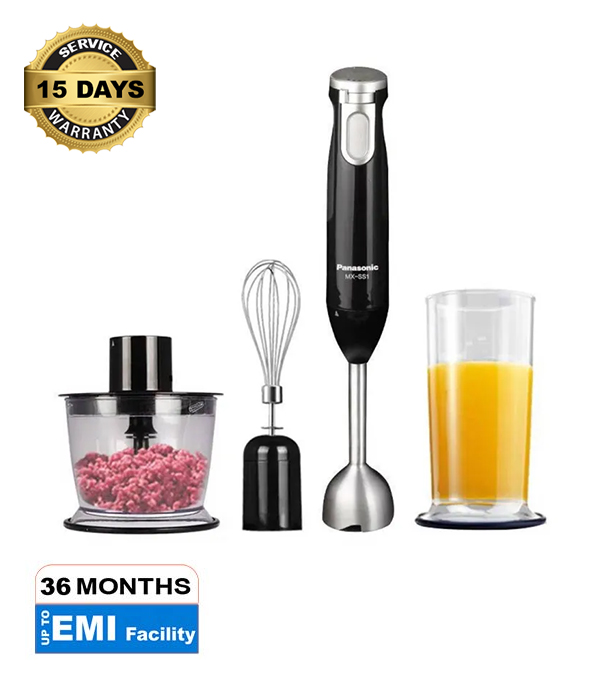 Buy Panasonic 600W 3-in-1 Hand Blender, Chopper (MX-SS1) Online at Best Price	