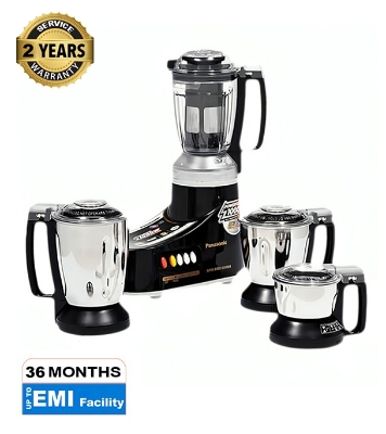 Buy Panasonic 1000W 4-in-1 Mixer Grinder (MX-AC460) Black Online at Best Price	