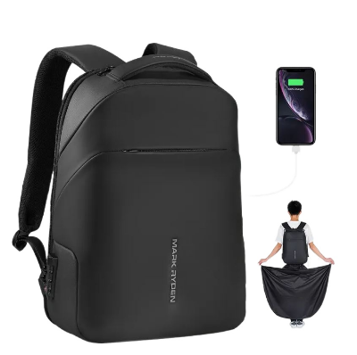 Buy MR9068YY Casual Anti-thief Backpack With USB Port & Raincaot at Best Price In Bangladesh