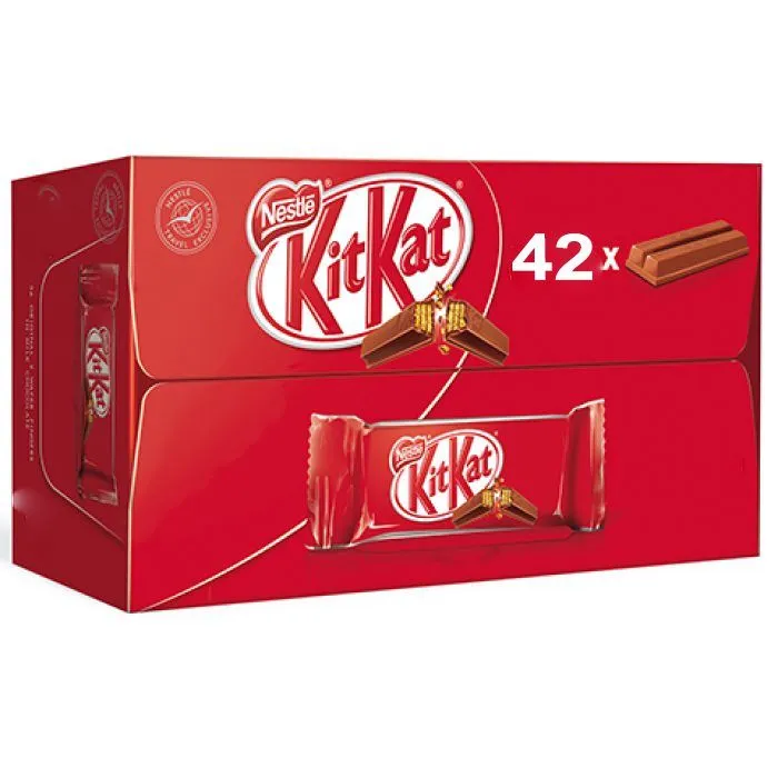 Picture of KitKat 2 Finger Chocolate 11.9g - (Pack of 42 Pices Box)