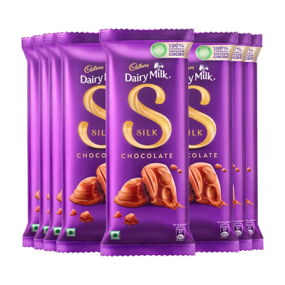 Picture of Cadbury Dairy Milk Silk Chocolate Bar 55g (Pack of 32 Pices Box)