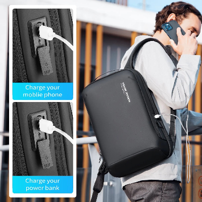 Buy Mark Ryden Trendsetter MR-9008 inch Laptop Backpack USB Charging Interface Separate Dried and Water Proof 319293701 at Best Price In Bangladesh