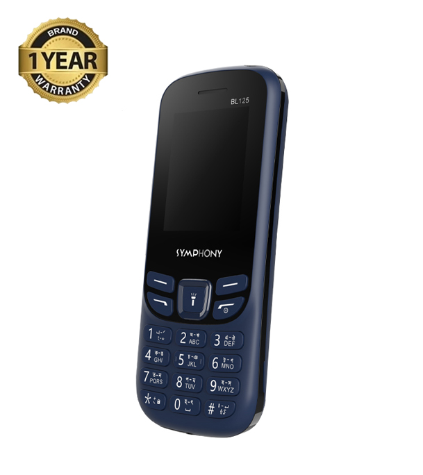 Picture of Symphony BL125 Feature Phone, Multicolor (Best Price)