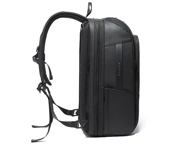 Buy BANGE BG-22005 Large Capacity Expandable Weekender Carry On Backpack, Waterproof Men's Business Laptop Backpack for 15.6inch (Black) at Best Price In Bangladesh