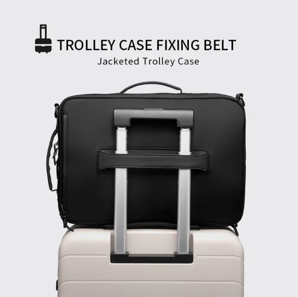 Buy Ozuko 9490s Usb Multifunction Waterproof Backpack Capacity Easy Carry Laptop Bag 15.6 Business Briefcase Men at Best Price In Bangladesh