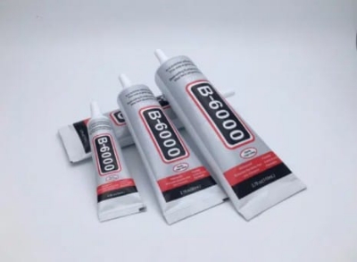 Picture of B6000 Glue 1PCS 110ml/3.7oz, Clear Craft Glue for Jewelry, B6000 Adhesive for Rhinestone Bead, Super Glue with Precision Tips for Cloth Shoe Fabric Cell Phone Screen Repair Metal Stone Nail Art