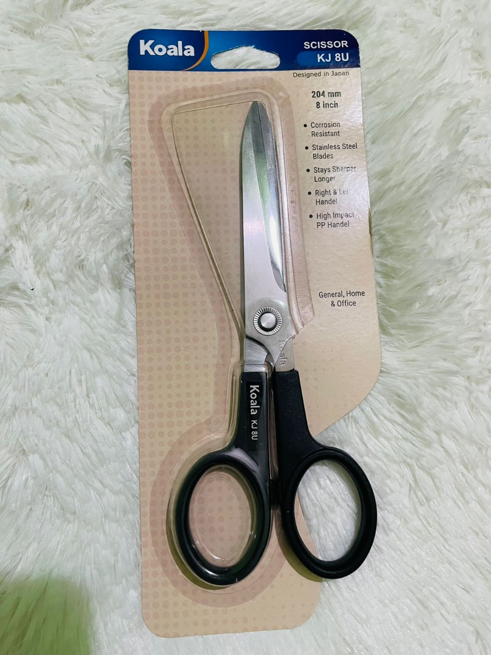 Picture of Scissors 6014 - 8 inch / 202 mm - Black/Yellow