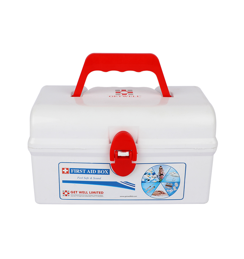 Picture of Getwell First Aid Box for Comprehensive Emergency Medical Supplies