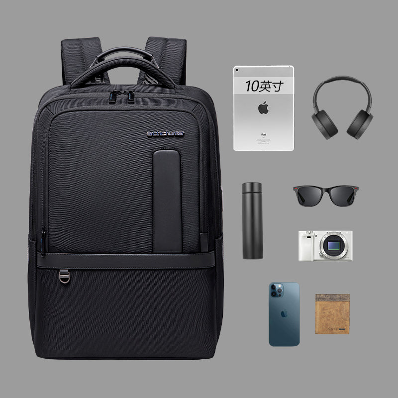 Buy B00490 9cm Expandable Fashion Men Backpacks 15.6inch USB Charging Laptop Backpack Brand: Arctic Hunter at Best Price In Bangladesh