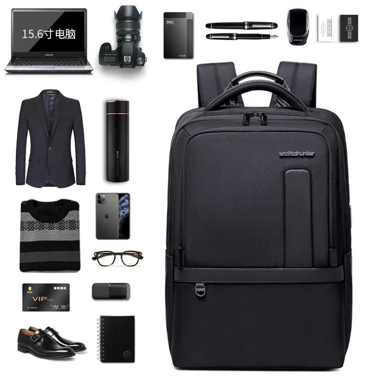 Buy B00490 9cm Expandable Fashion Men Backpacks 15.6inch USB Charging Laptop Backpack Brand: Arctic Hunter at Best Price In Bangladesh