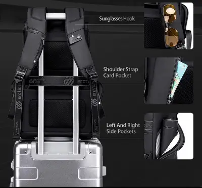 Buy ARCTIC HUNTER B00428 Leisure Travel Backpack Men 15.6" Daypack Teenagers Multifunction School Bag Anti-theft Laptop Backpack For Men at Best Price In Bangladesh