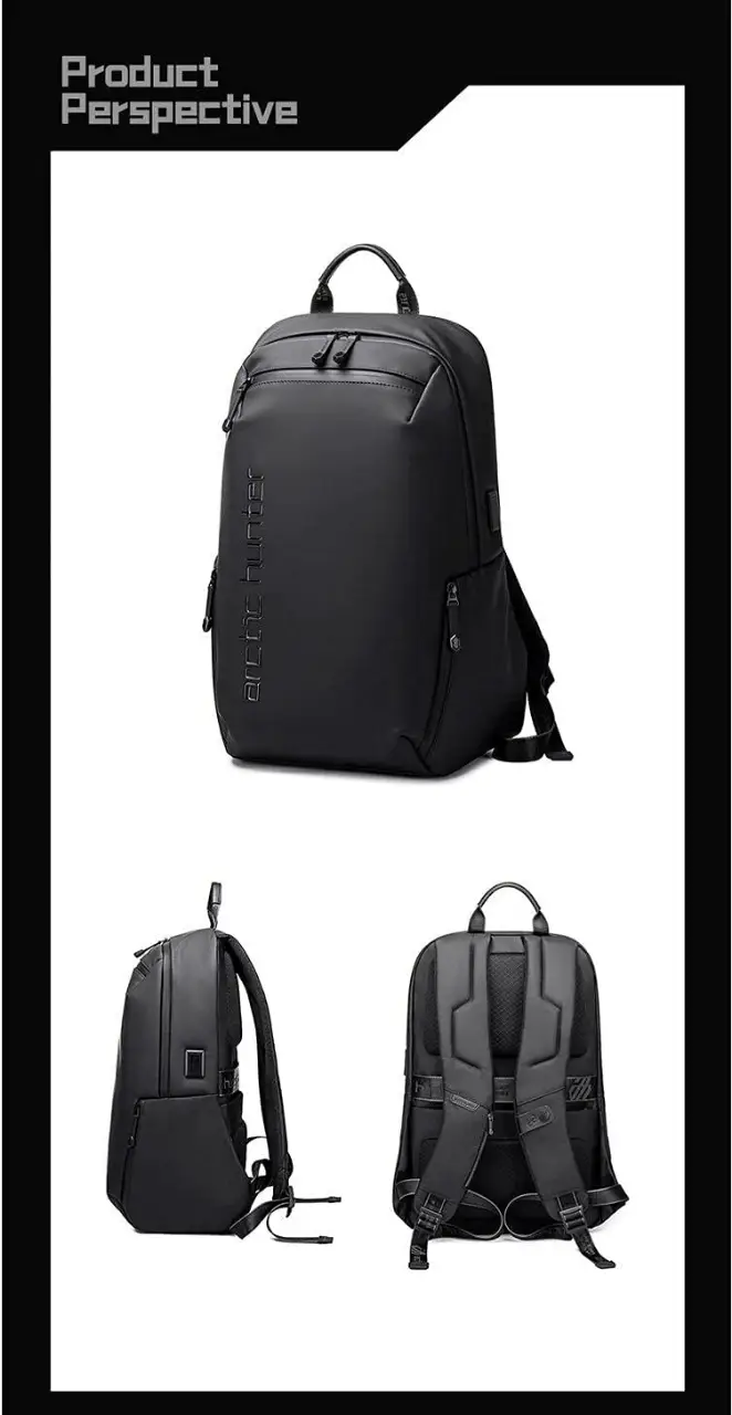Buy Arctic Hunter Men's Fashion Leisure Business Simple Anti Splash Backpack Large Capacity Travel Computer Bag at Best Price In Bangladesh