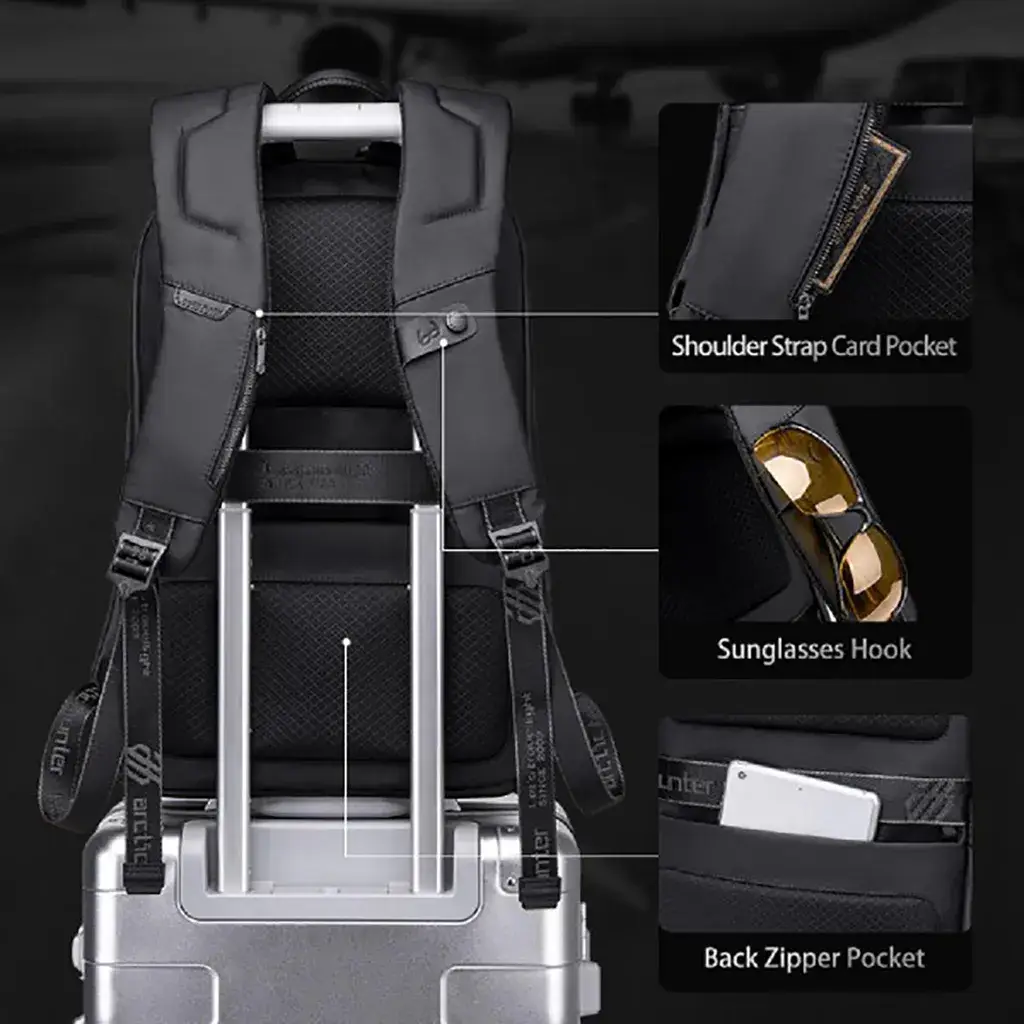 Buy Arctic Hunter Men's Fashion Leisure Business Simple Anti Splash Backpack Large Capacity Travel Computer Bag at Best Price In Bangladesh