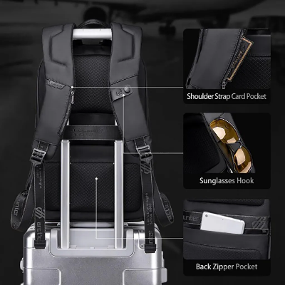 Buy Arctic Hunter Men's Fashion Leisure Business Simple Anti Splash Backpack Large Capacity Travel Computer Bag at Best Price In Bangladesh