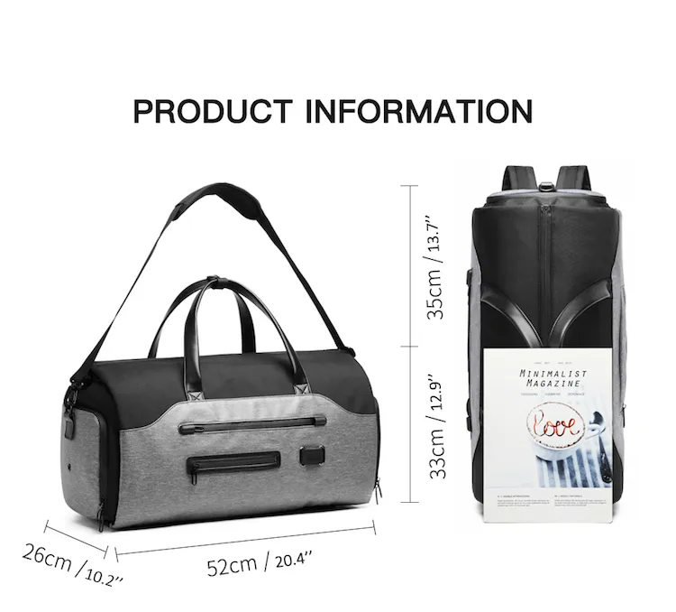 Buy Ozuko 9288 Luxury Travel Luggage Bags Set Designer Luggage Travel Bags For Men Travel Spend The Night Duffle Bag Custom at Best Price In Bangladesh