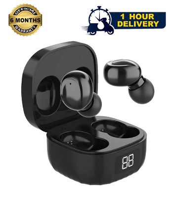 Picture of Xtra Buds T12 Upto 5 Hours Play Time Black