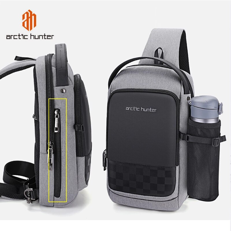Buy ARCTIC HUNTER New Short Trip Chest Bag for Men Waterproof Crossbody Bags Sling Pack Large Capacity Male Outdoor Sports Bolso Bags at Best Price In Bangladesh