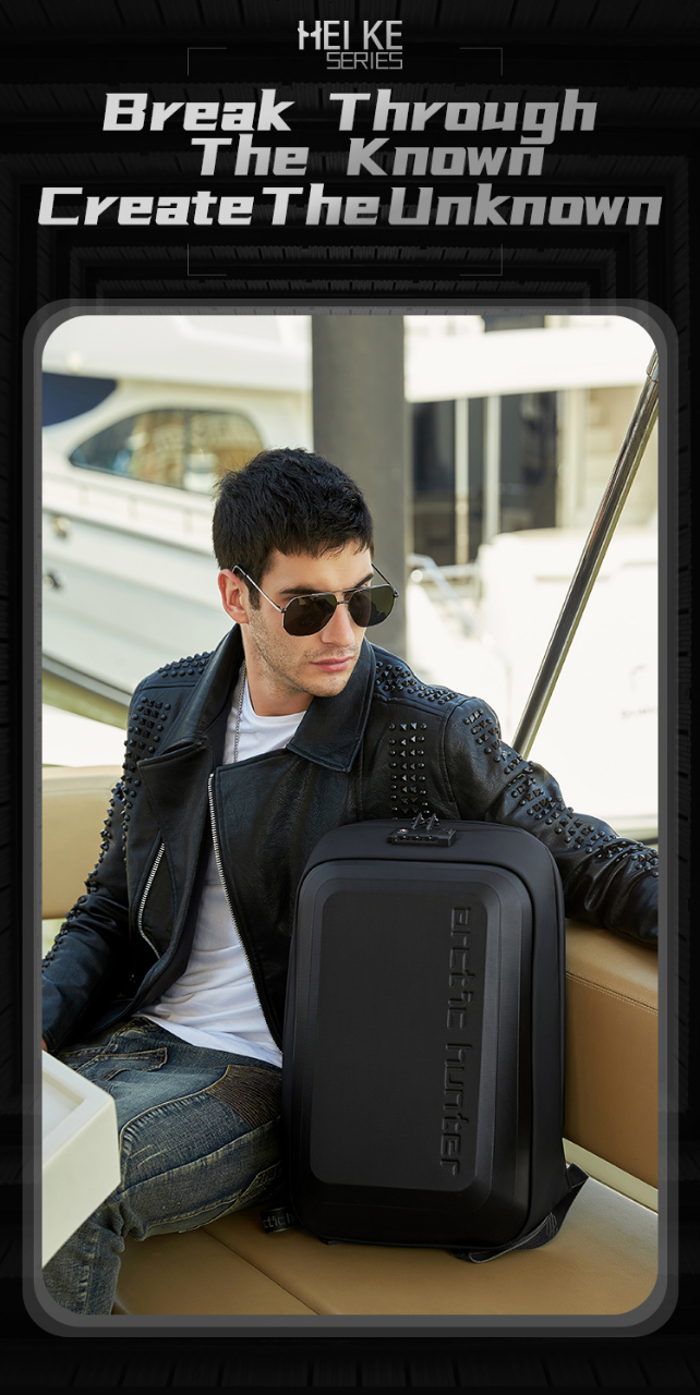 Buy ARCTIC HUNTER Brand Laptop Backpack Anti-theft Waterproof School Backpacks Charging Men Travel Business Bag Backpack, Hard Case Carbon Fiber at Best Price In Bangladesh