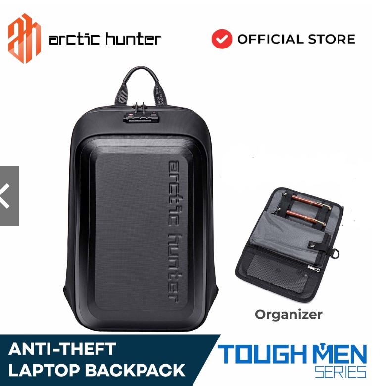 Buy ARCTIC HUNTER Brand Laptop Backpack Anti-theft Waterproof School Backpacks Charging Men Travel Business Bag Backpack, Hard Case Carbon Fiber at Best Price In Bangladesh