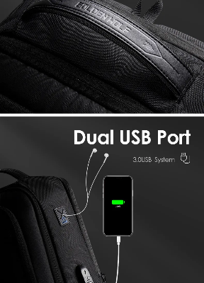 Buy Mochila impermeable Waterproof Bagpack Man Back Pack Custom Logo USB Charge Business Backpack Laptop Bag Backpack For Men at Best Price In Bangladesh