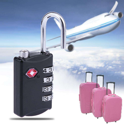 Buy TSA Approval 4 Digit Security Combination Travel Suitcase Luggage Bag Code Lock Padlock at Best Price In Bangladesh