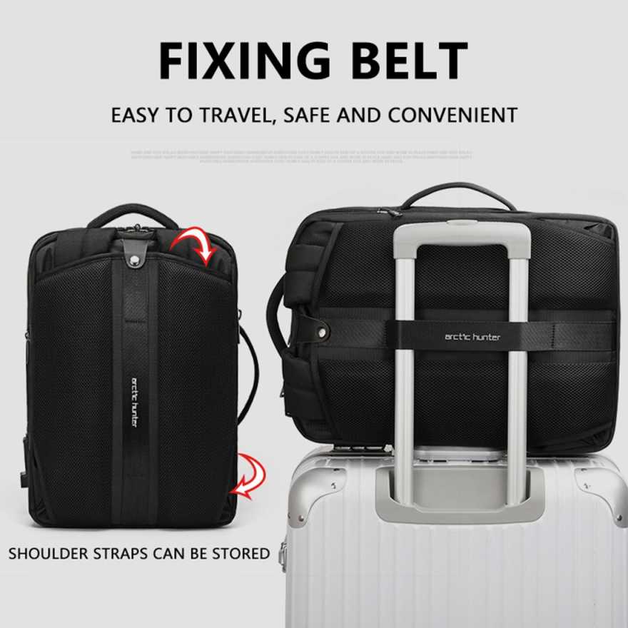 Buy Men Travel Backpack for Laptop Bag with Multifunction USB Charging Port Expandable Backpacks at Best Price In Bangladesh