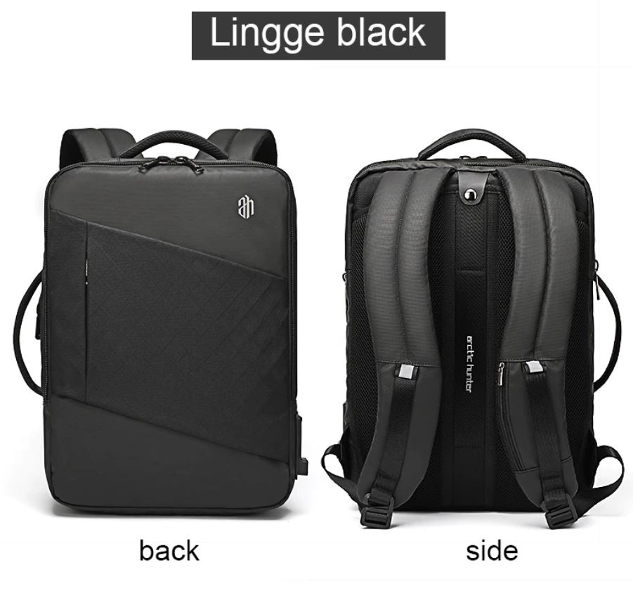 Buy Men Travel Backpack for Laptop Bag with Multifunction USB Charging Port Expandable Backpacks at Best Price In Bangladesh