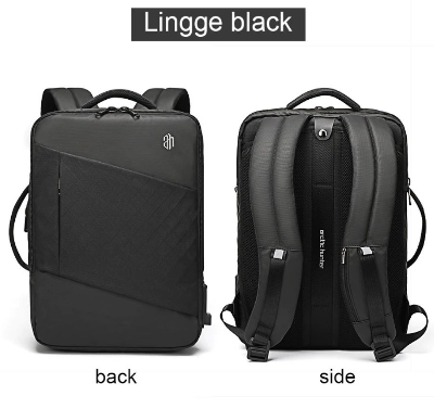 Buy Men Travel Backpack for Laptop Bag with Multifunction USB Charging Port Expandable Backpacks at Best Price In Bangladesh