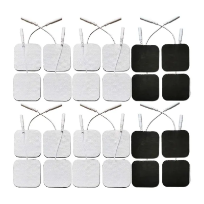 Picture of White Physiotherapy Equipments Self Adhesive Electrode Pads For Electronic Stimulators, Ift, Tens,Ems & Pulse Massagers