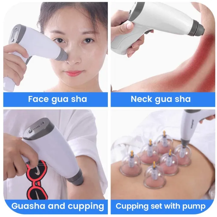 Picture of Electric Vacuum Cupping Massage Set, Vacuum Massager, Cupping Therapy Set, Anti Cellulite Suction Cups, Physiotherapy Jars