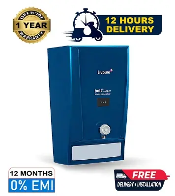 Picture of Livpure 7 Liter BOLT Plus Copper RO+UF+MIN Water Purifier