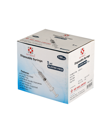 Picture of Disposable Syringe 5ml 1 Pc