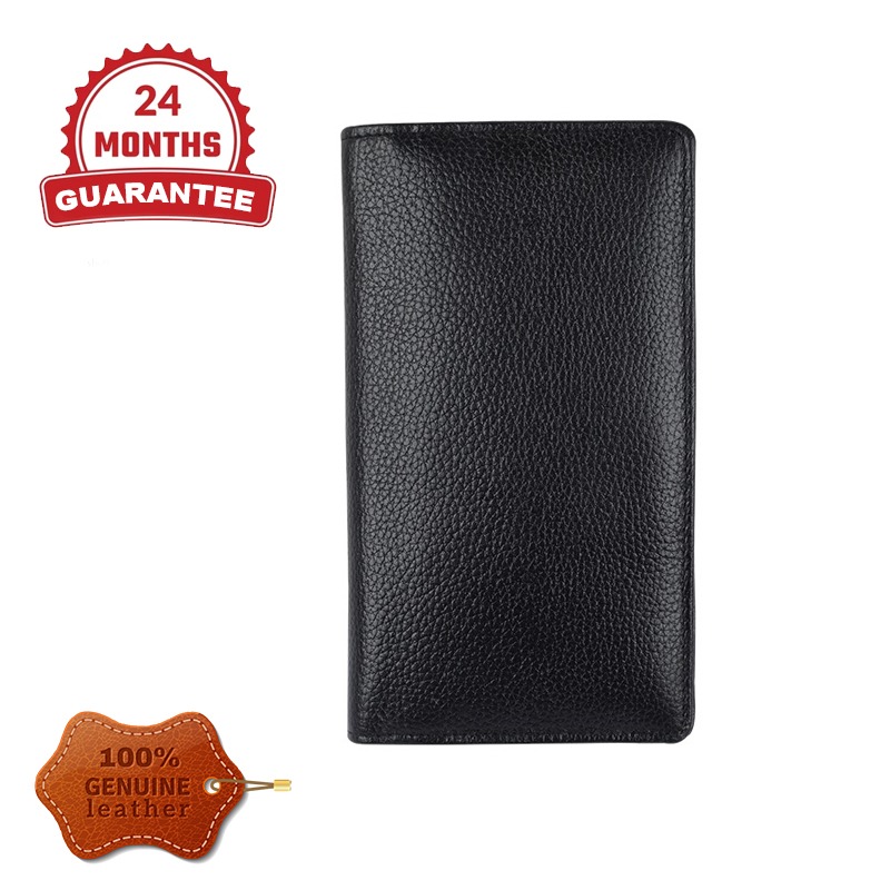 Buy 100% Original Men’s Long Wallet specially Use for 2/3 mobile, Card Use, High Quality Leather, 24 Months Use Guarantee at Best Price In Bangladesh	