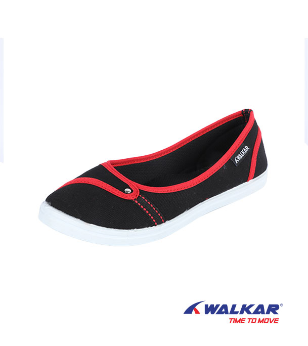 Picture of Walkar Ladies Canvas Black-MKT (D-6x)