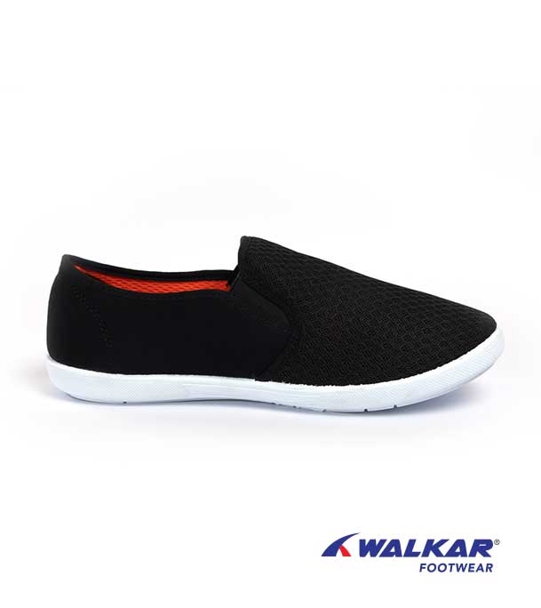 Buy Walkar Men's Canvas Black Online
