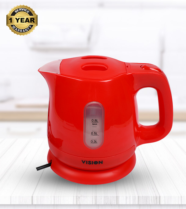 Picture of VISION Electric Kettle REL-VSN-EK-01 0.8 L Red 
