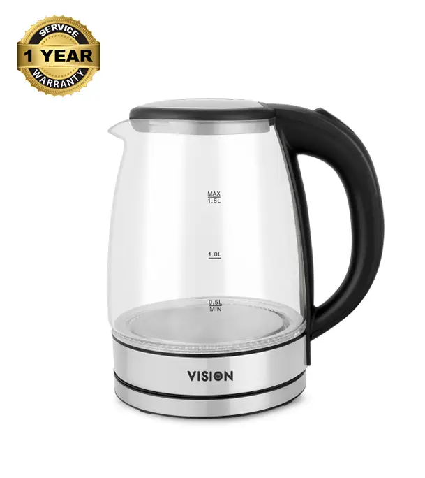 Buy Vision E.Kettle 1.8L VIS-EK-016 Glass Online at Best Price