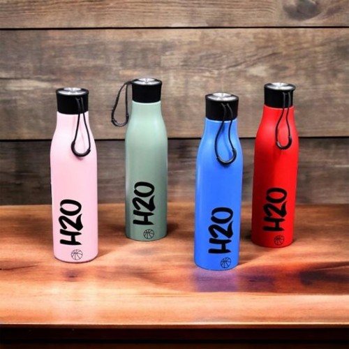 Picture of Stainless Steel H2O Sports Water Bottle 700ml