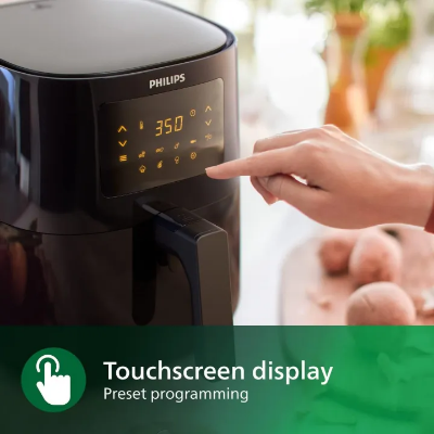 Picture of Philips 4.1 Liter HD9252 Digital Essential Air Fryer - 1400 watt, Automatic Shut-off