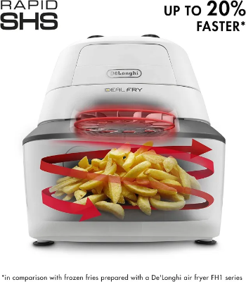Picture of De'Longhi FH2101 1.25KG Air Fryer - 1400 Watt, Easy Cleaning