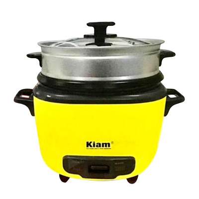 Picture of Kiam 1.8Ltr Double Pot Cute Shape Joint Less SS Body Rice Cooker