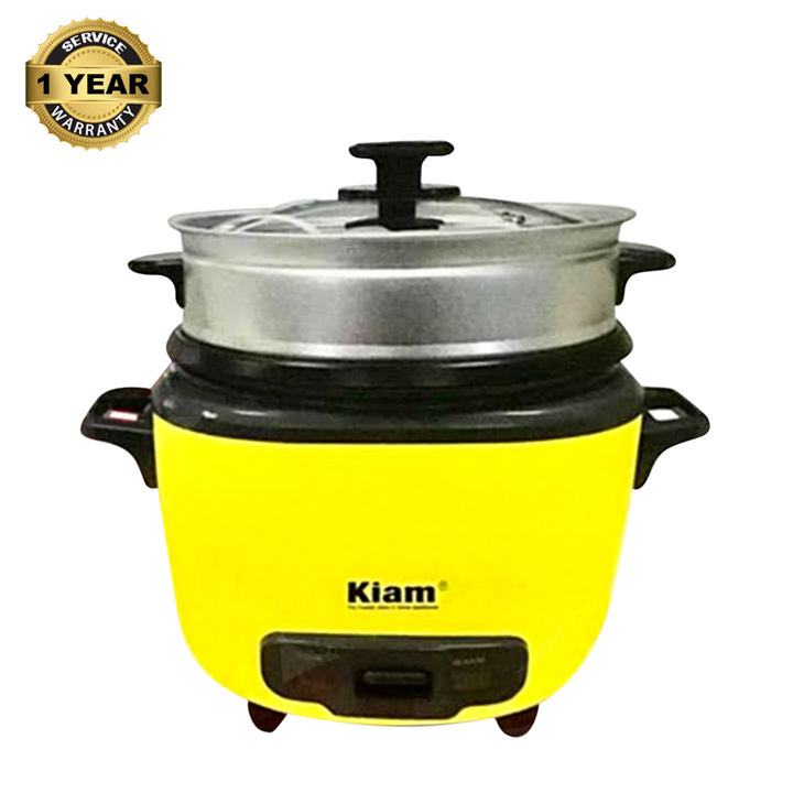 Picture of Kiam Double Pot Cute Shape Rice Cooker DRC-9704 NS -2.8Ltr