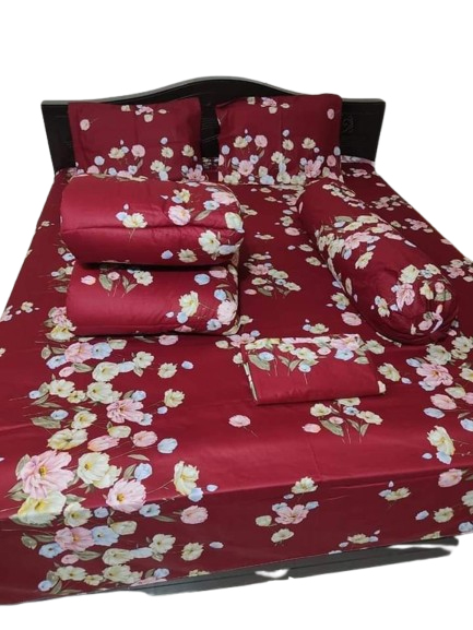 Picture of 5 In 1 Combo Twill Cotton Comforter Set