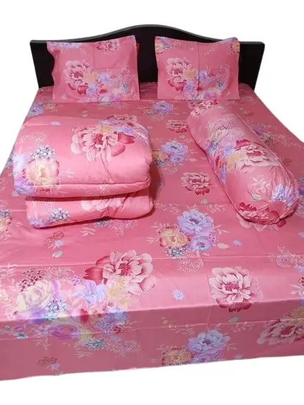 Picture of 5 In 1 Combo Twill Cotton Comforter Set 