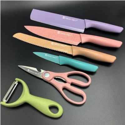 Picture of Forging Family Colorful Knife box set