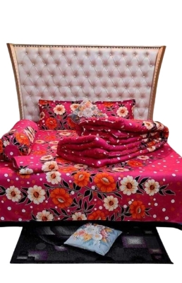 Picture of 5 In 1 Combo Twill Cotton Comforter Set 