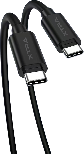 Picture of XTRA C65 Type-C to C 1m Cable Black